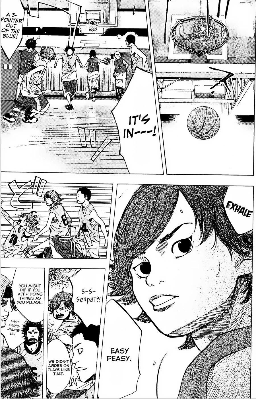 Ahiru no Sora Chapter 148.2 page 4 - Chapter 148.2: Hotshot