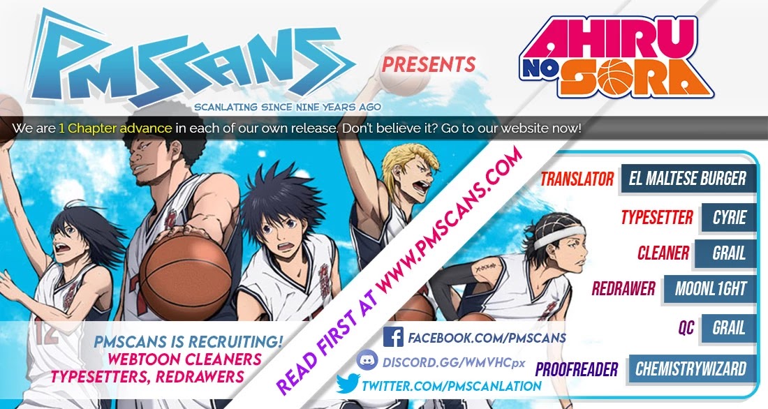 Ahiru no Sora Chapter 149.2 page 1 - Chapter 149.2: Final Destination