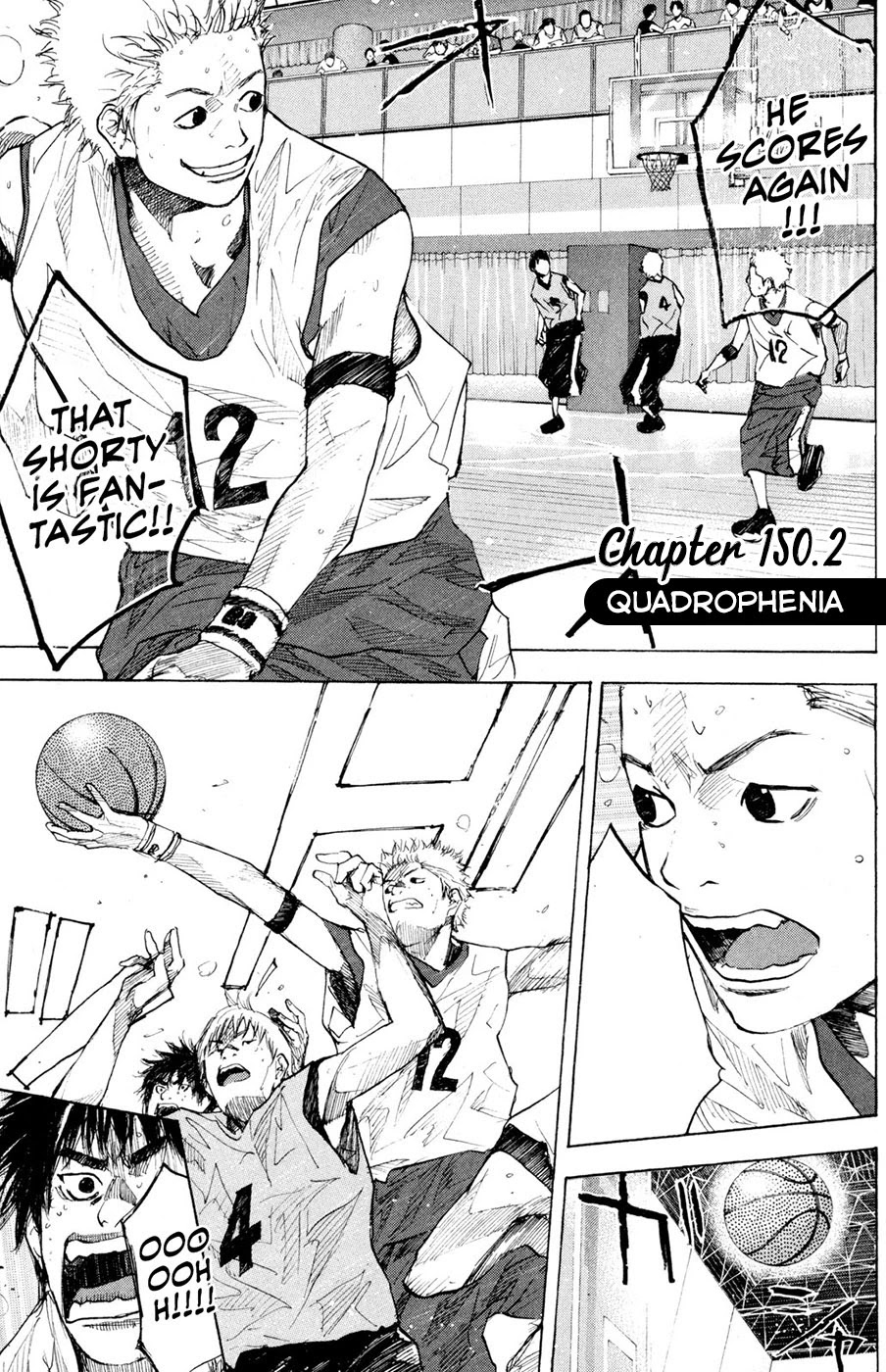 Ahiru no Sora Chapter 150.2 page 3 - Chapter 150.2: Quadrophenia
