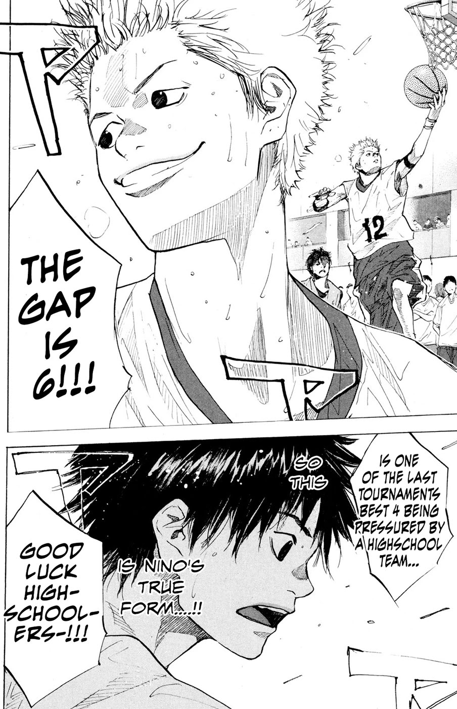 Ahiru no Sora Chapter 150.2 page 8 - Chapter 150.2: Quadrophenia
