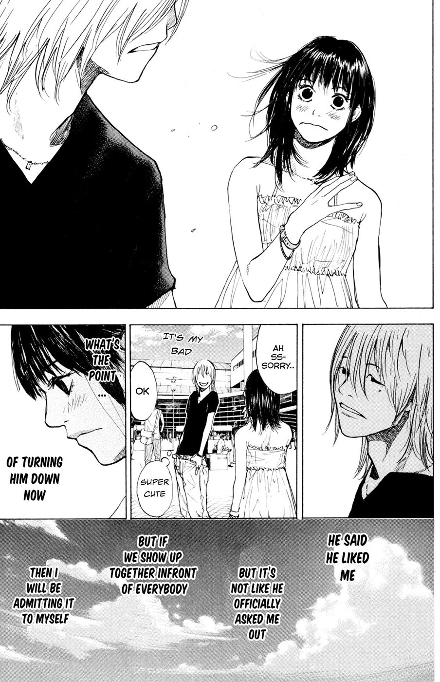 Ahiru no Sora Chapter 152.1 page 5 - Chapter 152.1: Fight Over