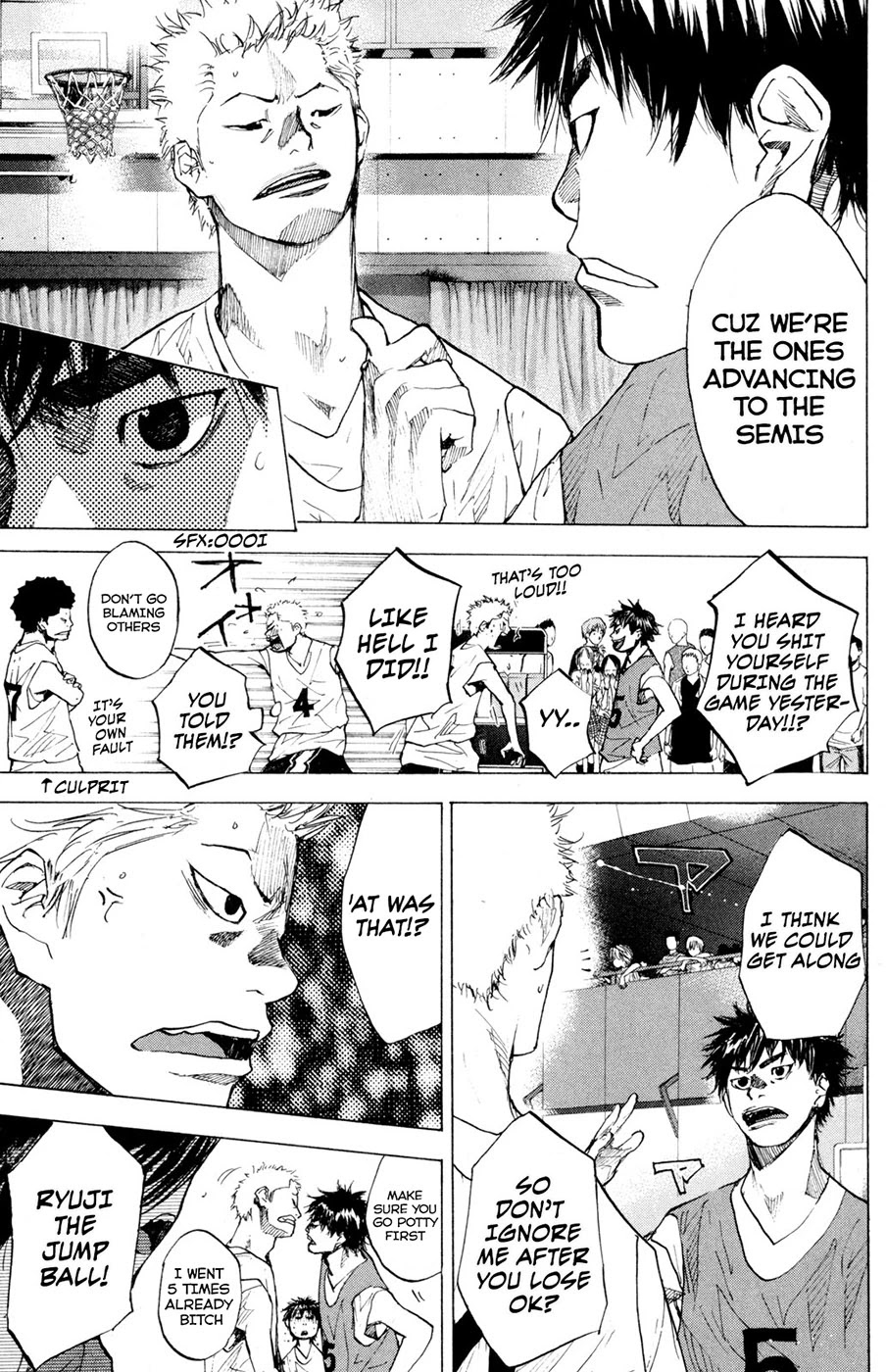 Ahiru no Sora Chapter 152.1 page 9 - Chapter 152.1: Fight Over