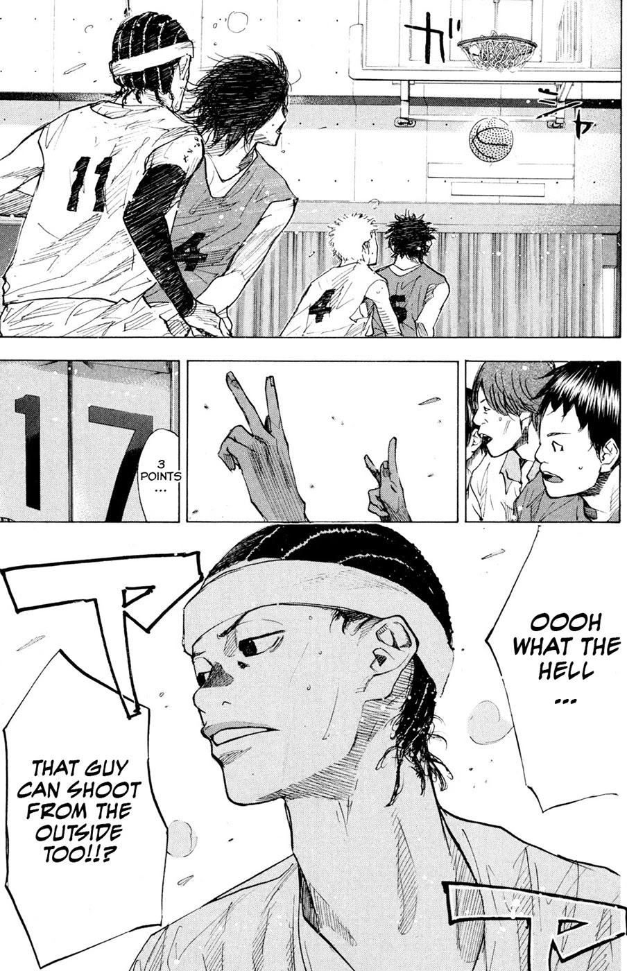 Ahiru no Sora Chapter 152.2 page 14 - Chapter 152.2: Fight Over