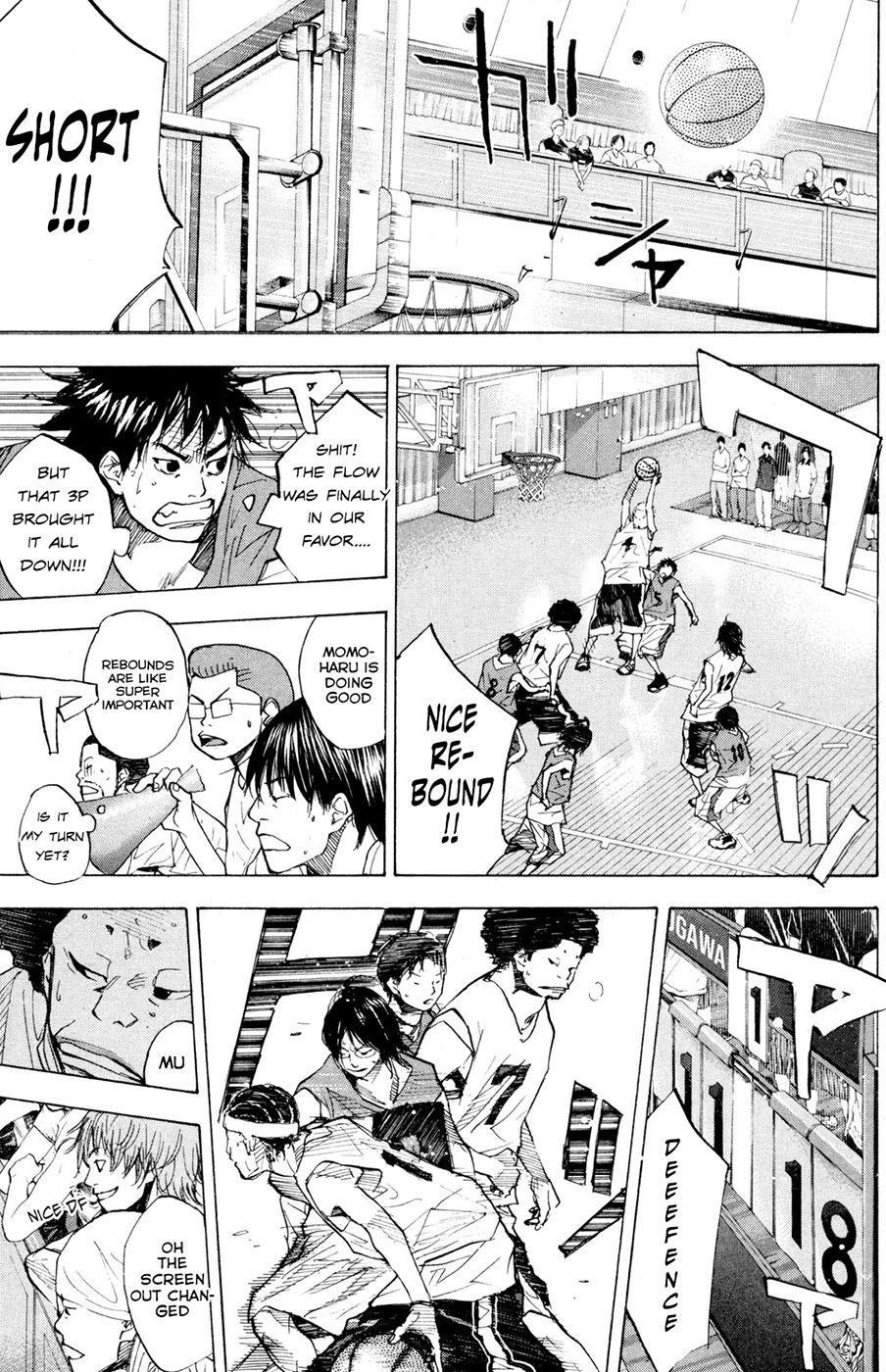 Ahiru no Sora Chapter 152.2 page 16 - Chapter 152.2: Fight Over