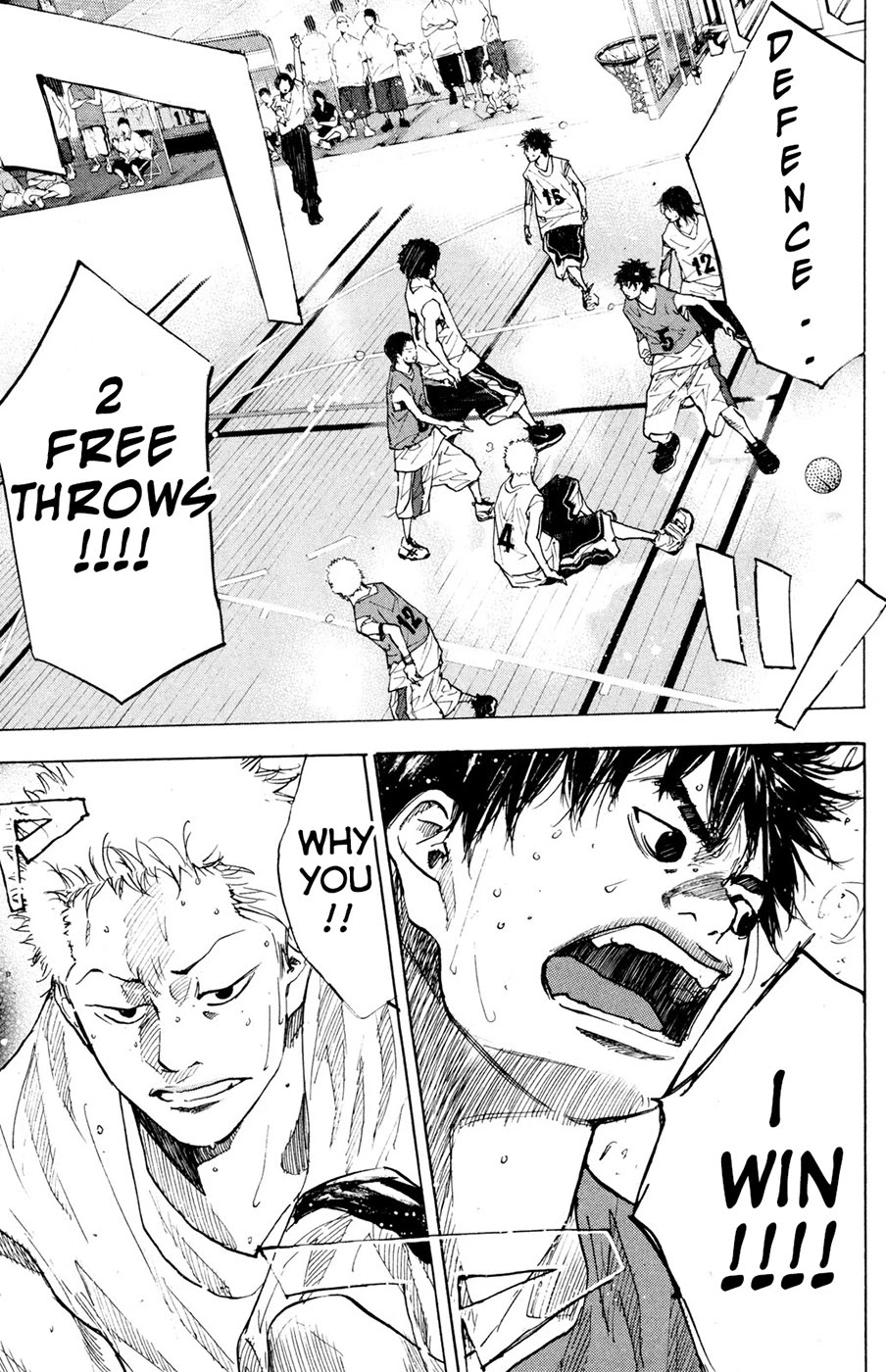 Ahiru no Sora Chapter 152.3 page 16 - Chapter 152.3: Fight Over