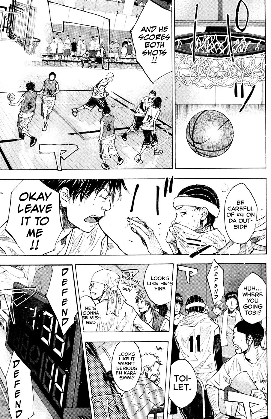 Ahiru no Sora Chapter 152.3 page 4 - Chapter 152.3: Fight Over