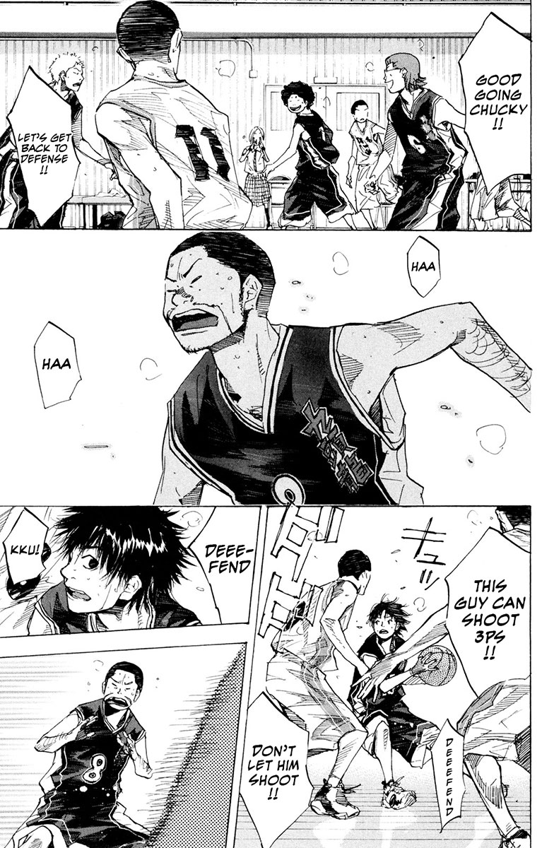 Ahiru no Sora Chapter 158.1 page 16 - Chapter 158.1: Stop, Drop and Roll