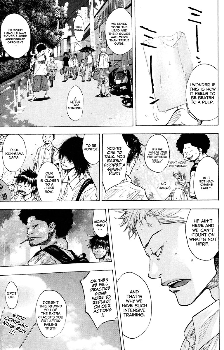 Ahiru no Sora Chapter 158.1 page 4 - Chapter 158.1: Stop, Drop and Roll