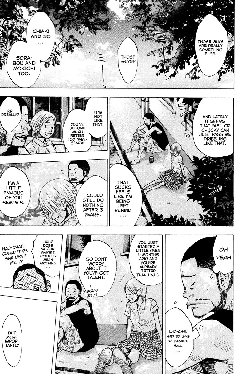 Ahiru no Sora Chapter 158.2 page 12 - Chapter 158.2: Stop, Drop and Roll