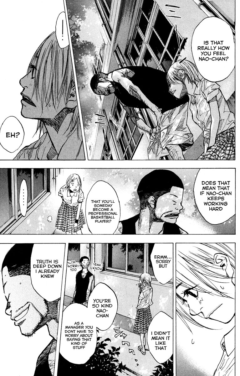 Ahiru no Sora Chapter 158.2 page 14 - Chapter 158.2: Stop, Drop and Roll