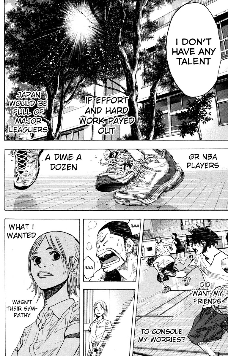 Ahiru no Sora Chapter 158.2 page 15 - Chapter 158.2: Stop, Drop and Roll