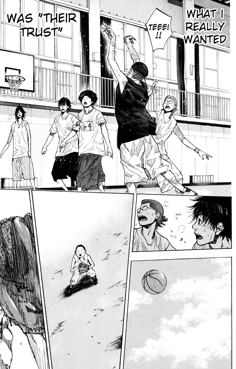 Ahiru no Sora Chapter 158.2 page 16 - Chapter 158.2: Stop, Drop and Roll