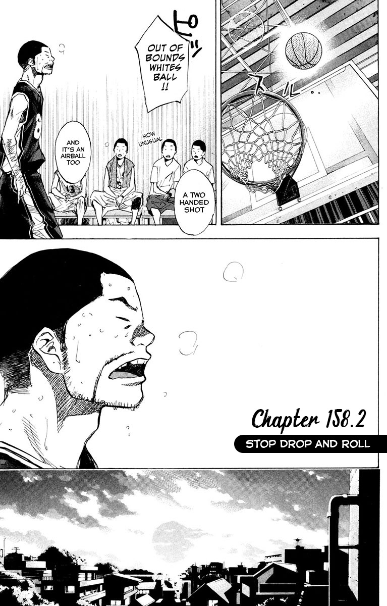 Ahiru no Sora Chapter 158.2 page 2 - Chapter 158.2: Stop, Drop and Roll