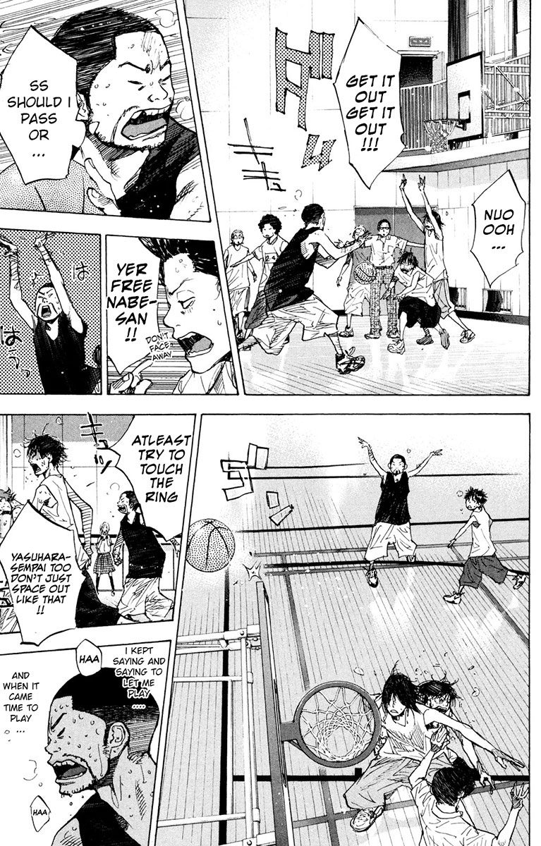 Ahiru no Sora Chapter 158.2 page 6 - Chapter 158.2: Stop, Drop and Roll