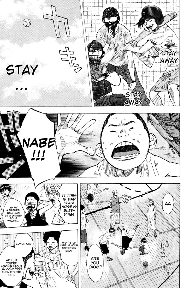 Ahiru no Sora Chapter 158.2 page 8 - Chapter 158.2: Stop, Drop and Roll