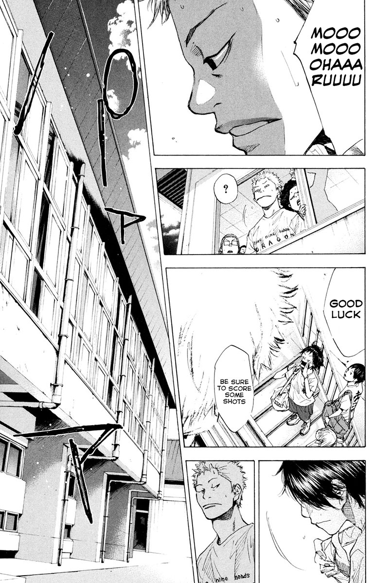 Ahiru no Sora Chapter 158.3 page 11 - Chapter 158.3: Stop, Drop and Roll