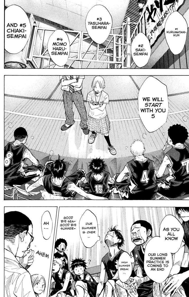 Ahiru no Sora Chapter 158.3 page 16 - Chapter 158.3: Stop, Drop and Roll