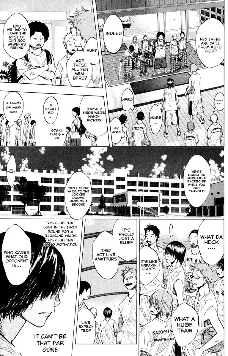 Ahiru no Sora Chapter 158.3 page 3 - Chapter 158.3: Stop, Drop and Roll