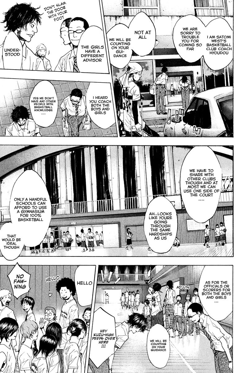 Ahiru no Sora Chapter 158.3 page 5 - Chapter 158.3: Stop, Drop and Roll