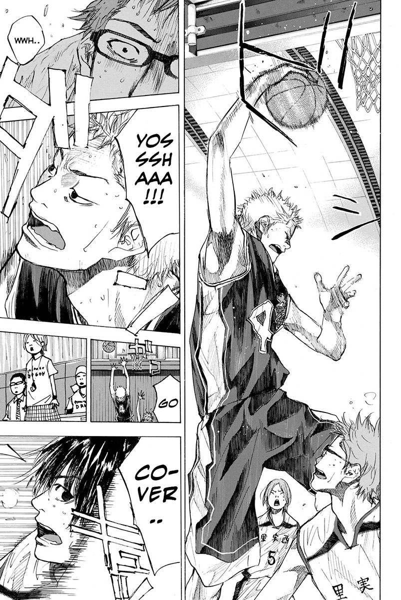 Ahiru no Sora Chapter 159.1 page 8 - Chapter 159.1: Wild Thing