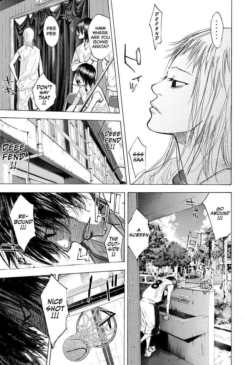 Ahiru no Sora Chapter 159.2 page 11 - Chapter 159.2: Wild Thing
