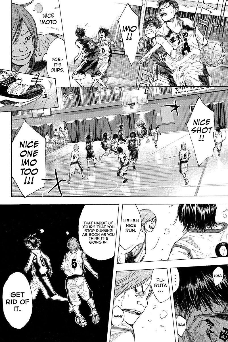 Ahiru no Sora Chapter 160.1 page 11 - Chapter 160.1: Six Men's Match