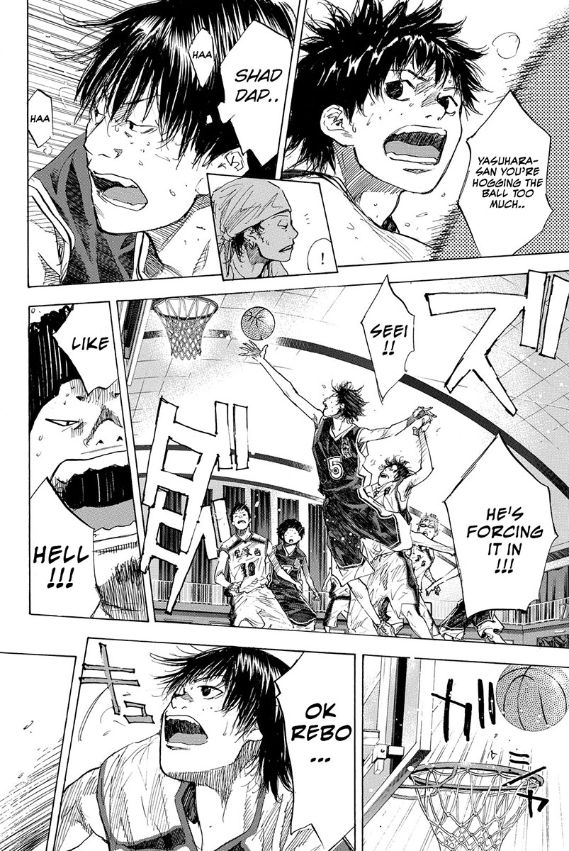 Ahiru no Sora Chapter 160.1 page 13 - Chapter 160.1: Six Men's Match