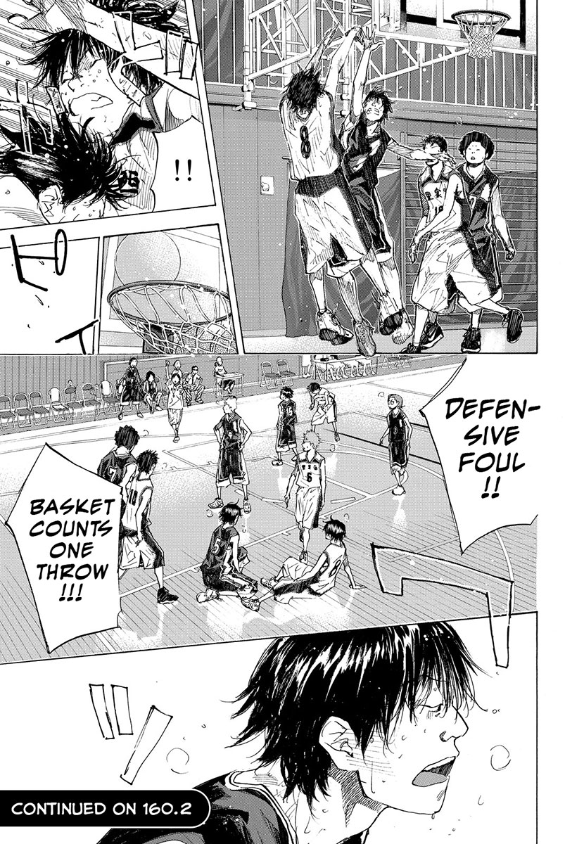 Ahiru no Sora Chapter 160.1 page 18 - Chapter 160.1: Six Men's Match