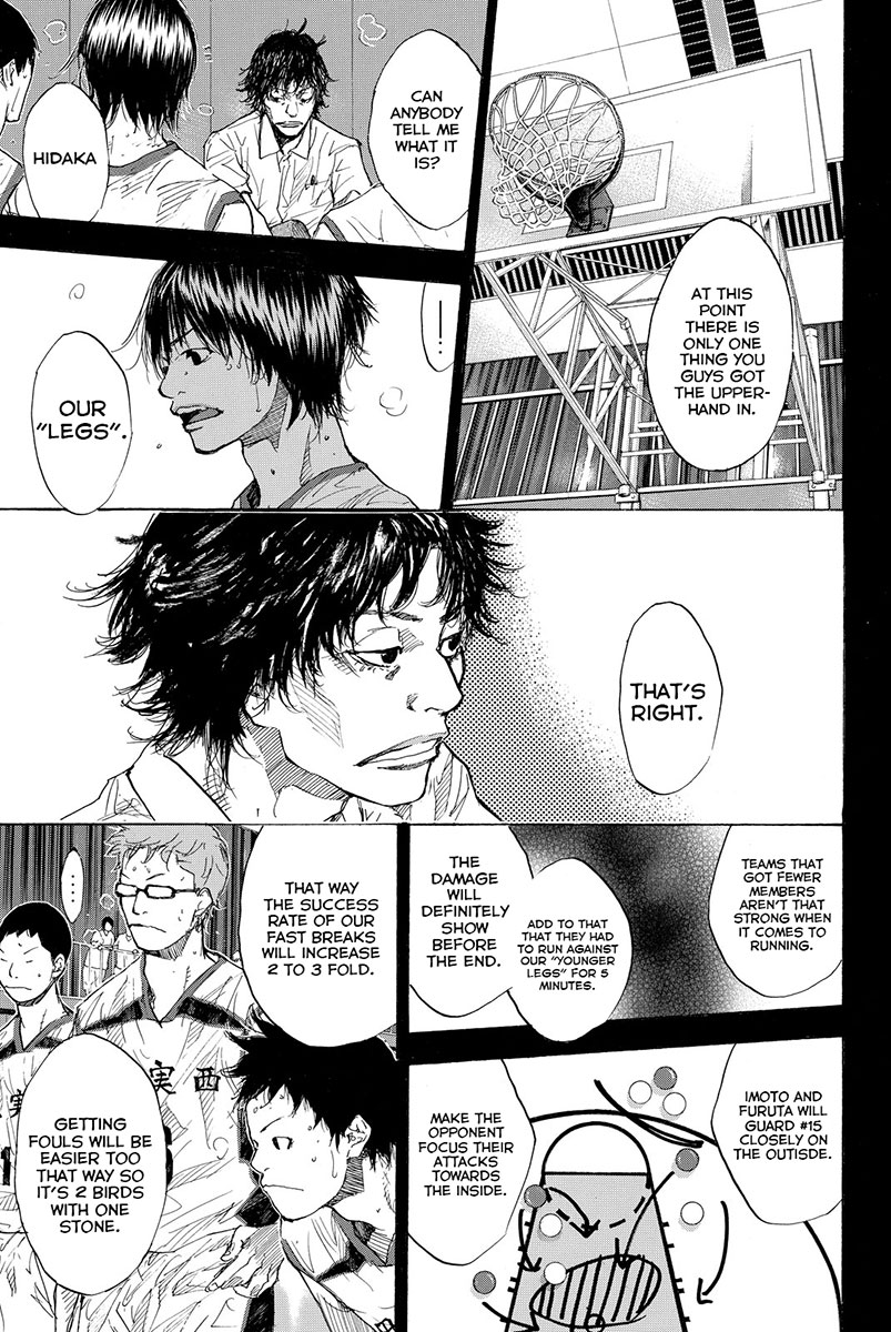 Ahiru no Sora Chapter 160.1 page 8 - Chapter 160.1: Six Men's Match