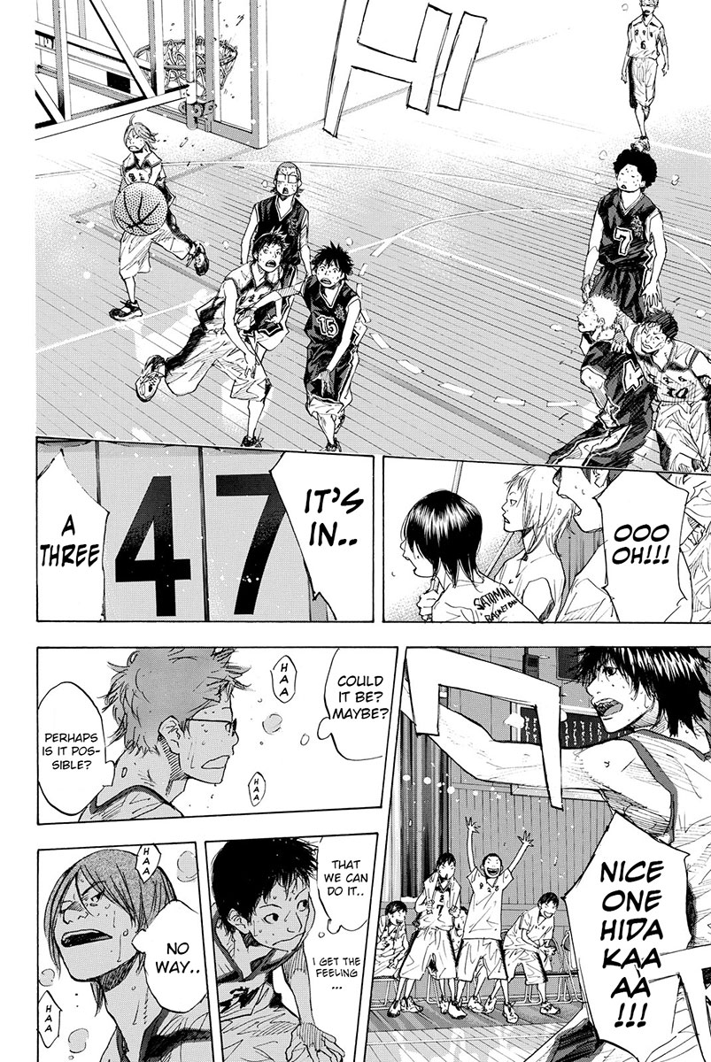 Ahiru no Sora Chapter 160.2 page 10 - Chapter 160.2: Six Men's Match