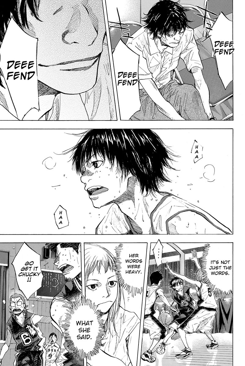Ahiru no Sora Chapter 160.2 page 11 - Chapter 160.2: Six Men's Match