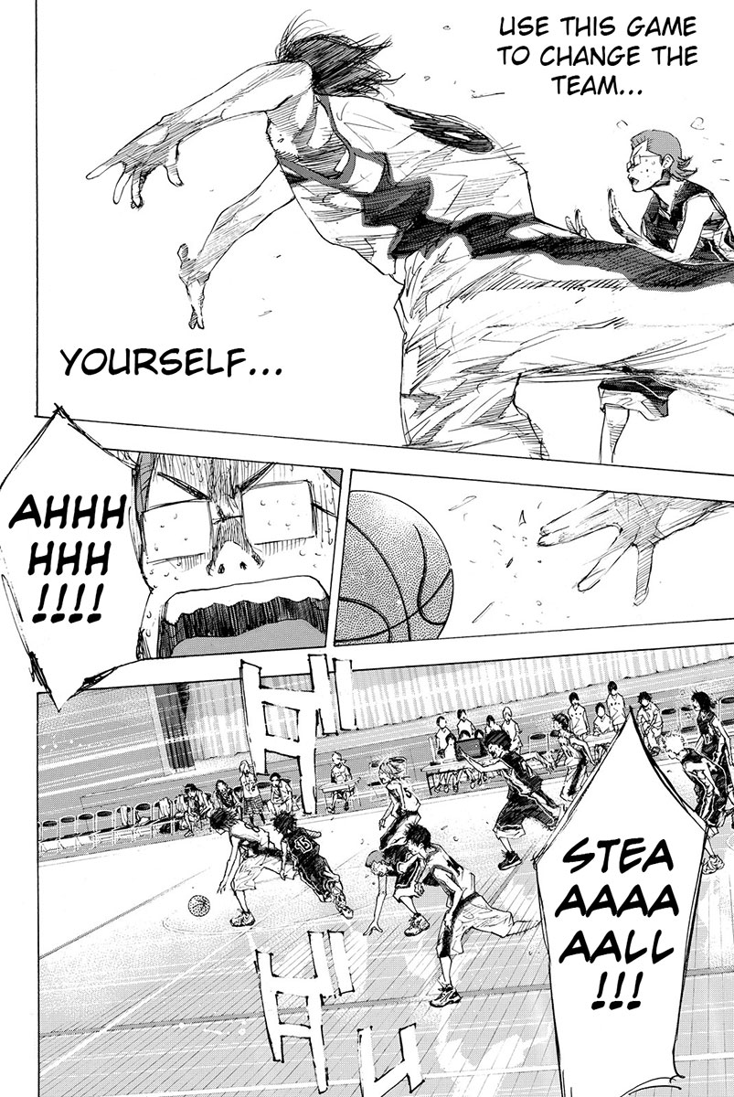Ahiru no Sora Chapter 160.2 page 12 - Chapter 160.2: Six Men's Match