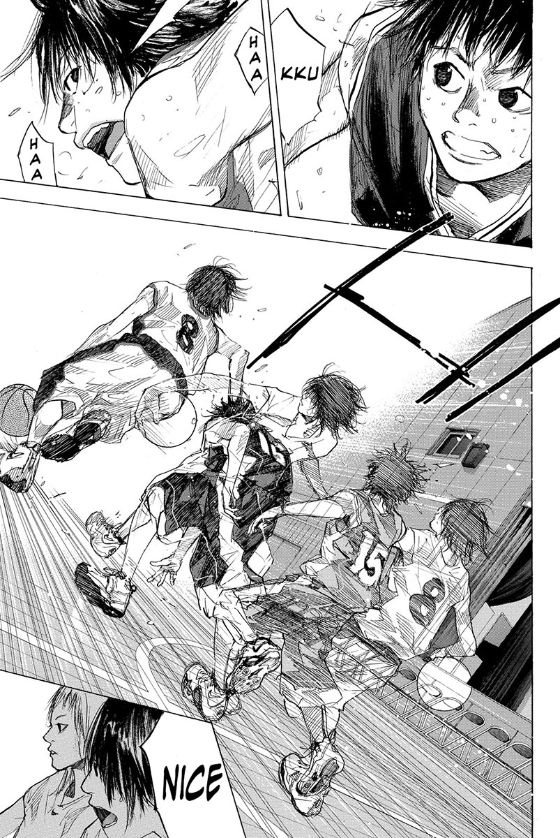 Ahiru no Sora Chapter 160.2 page 13 - Chapter 160.2: Six Men's Match