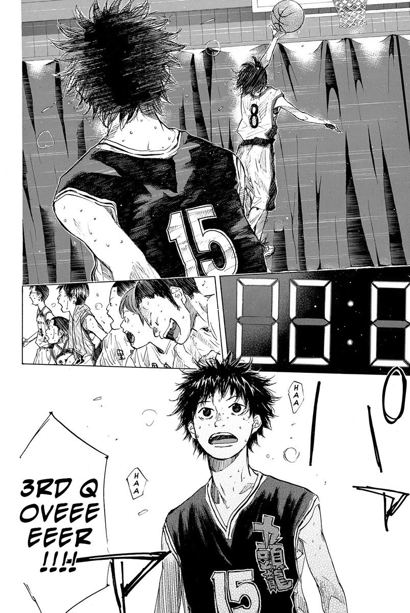 Ahiru no Sora Chapter 160.2 page 14 - Chapter 160.2: Six Men's Match