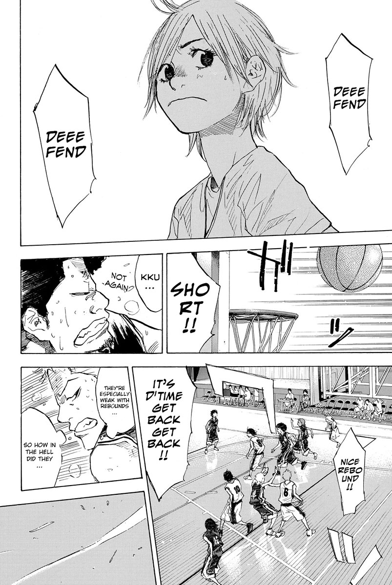 Ahiru no Sora Chapter 160.2 page 8 - Chapter 160.2: Six Men's Match