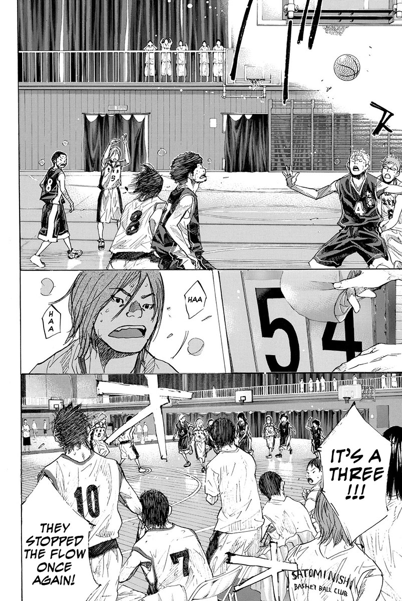 Ahiru no Sora Chapter 160.3 page 12 - Chapter 160.3: Six Men's Match
