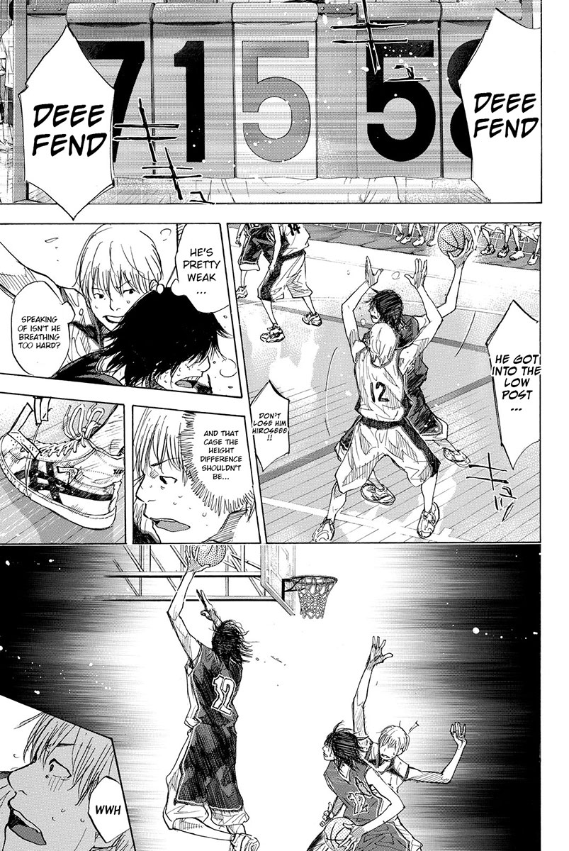 Ahiru no Sora Chapter 160.3 page 15 - Chapter 160.3: Six Men's Match