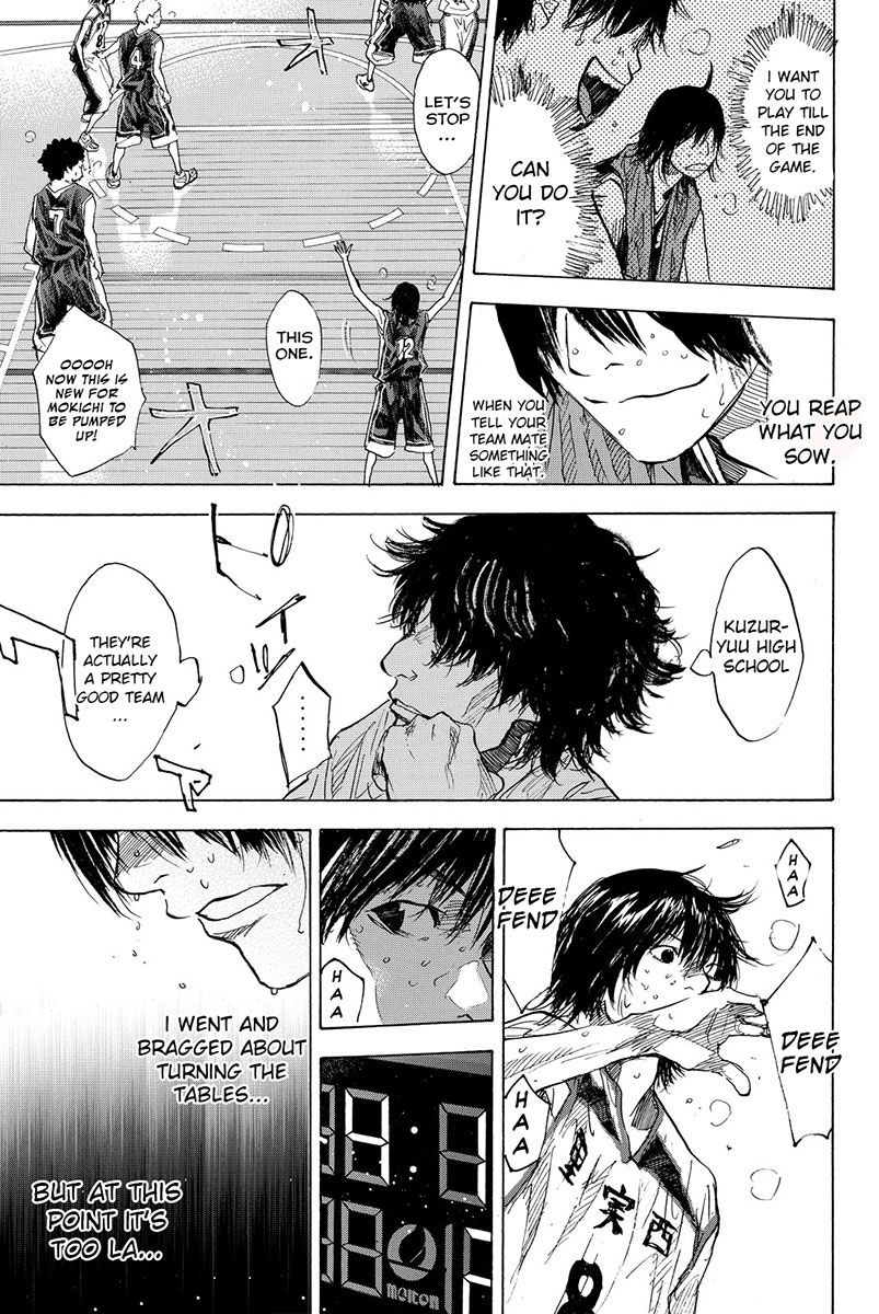 Ahiru no Sora Chapter 160.3 page 17 - Chapter 160.3: Six Men's Match