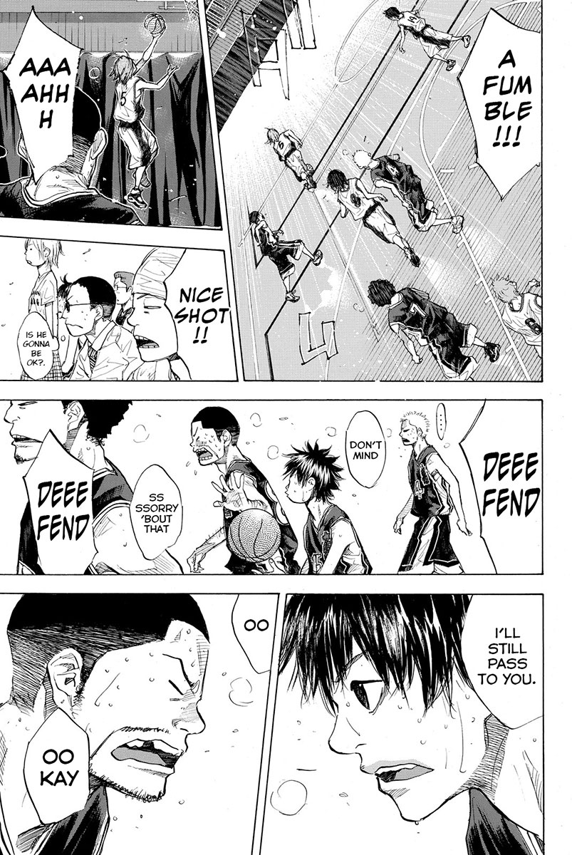 Ahiru no Sora Chapter 160.3 page 7 - Chapter 160.3: Six Men's Match