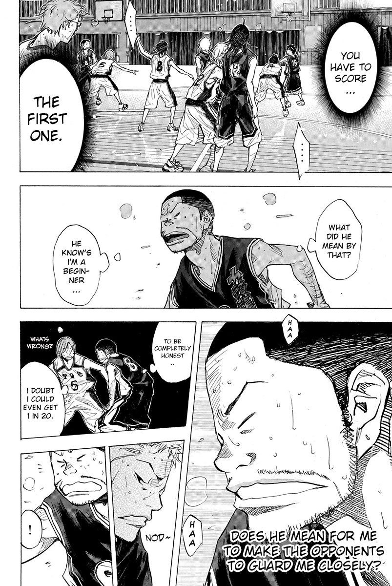 Ahiru no Sora Chapter 160.3 page 8 - Chapter 160.3: Six Men's Match