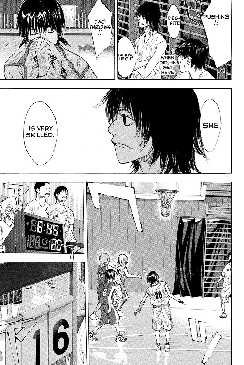 Ahiru no Sora Chapter 161.2 page 16 - Chapter 161.2: Realize