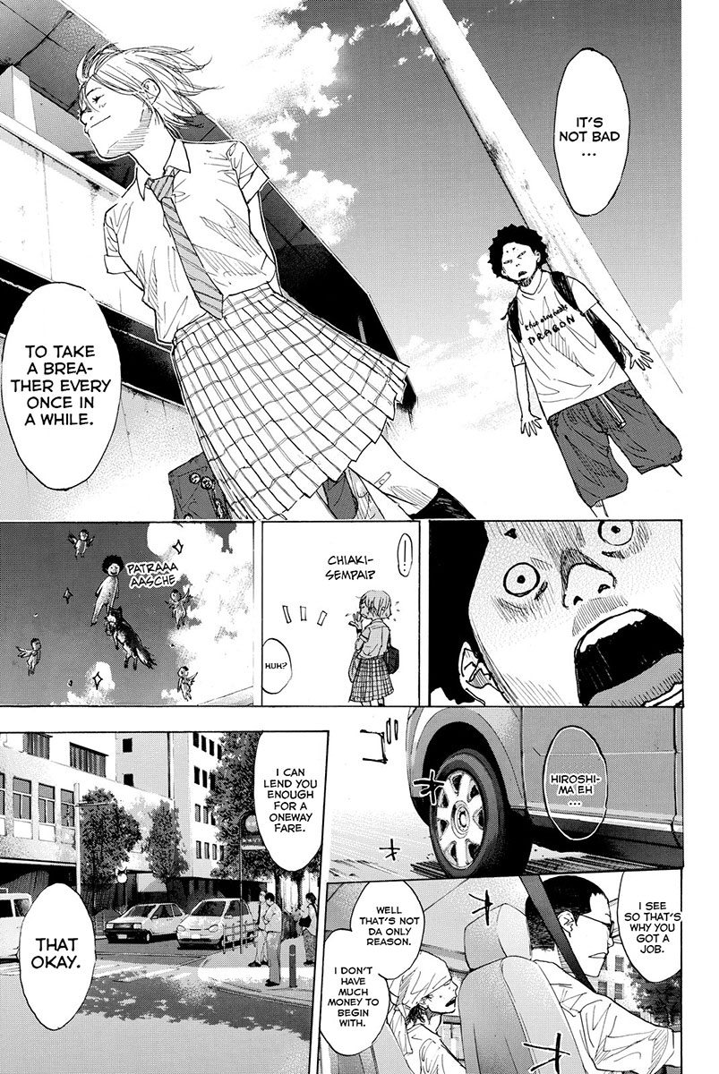 Ahiru no Sora Chapter 161.3 page 15 - Chapter 161.3: Realize