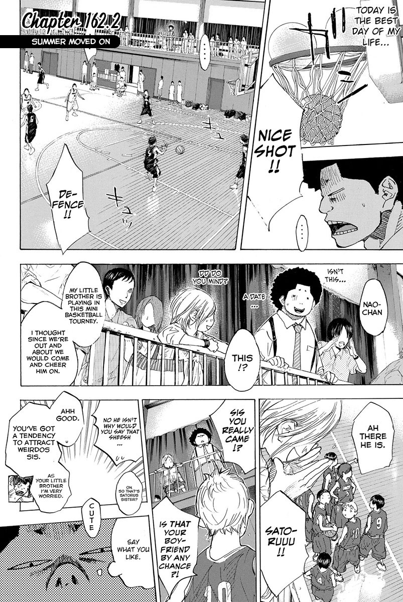 Ahiru no Sora Chapter 162.2 page 2 - Chapter 162.2: Summer Move On