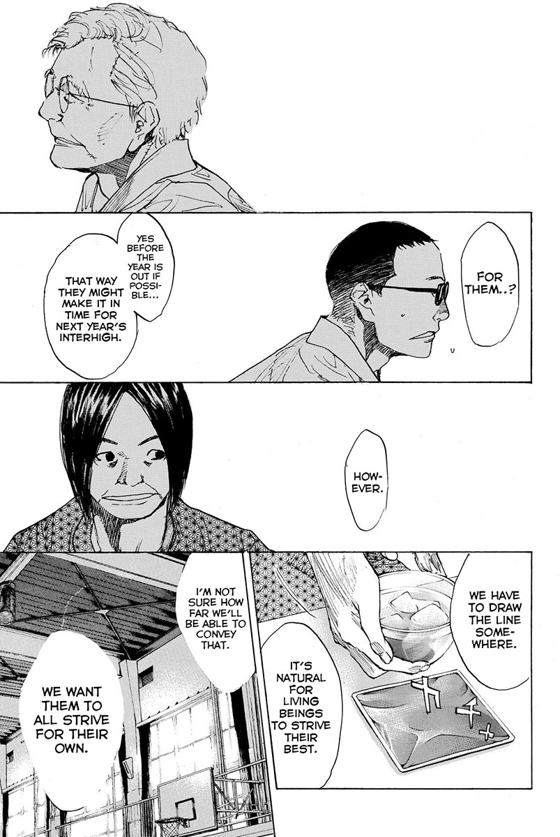 Ahiru no Sora Chapter 164 page 14 - Chapter 164: Rising