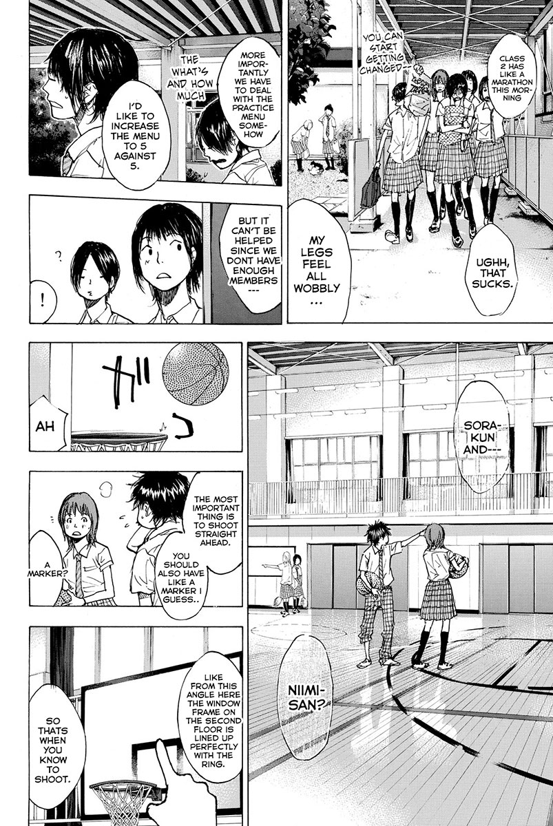 Ahiru no Sora Chapter 165 page 11 - Chapter 165: Open Gate