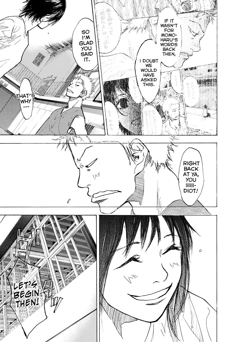 Ahiru no Sora Chapter 165 page 14 - Chapter 165: Open Gate