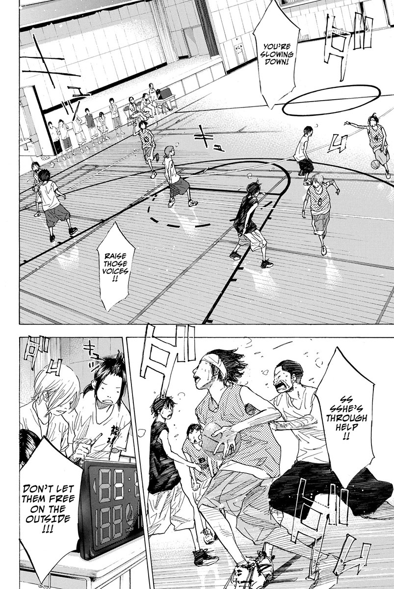 Ahiru no Sora Chapter 165 page 15 - Chapter 165: Open Gate