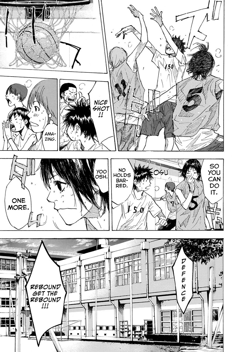 Ahiru no Sora Chapter 165 page 16 - Chapter 165: Open Gate