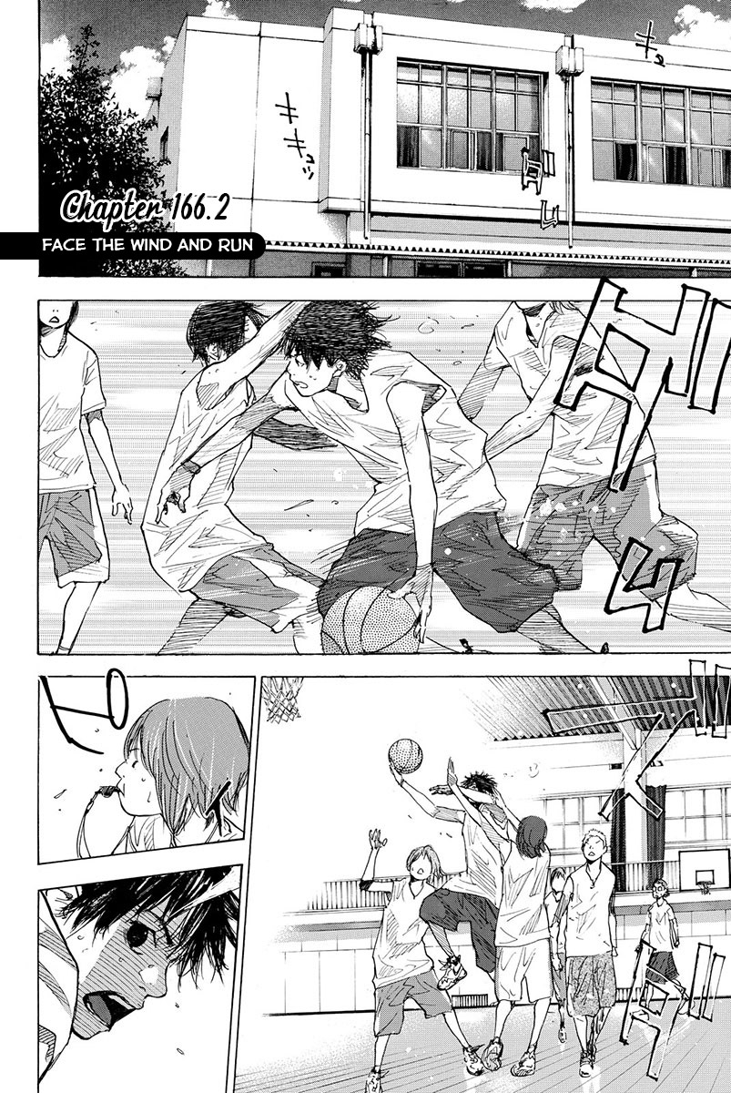 Ahiru no Sora Chapter 166.2 page 3 - Chapter 166.2: Face the Wind & Run - Complete