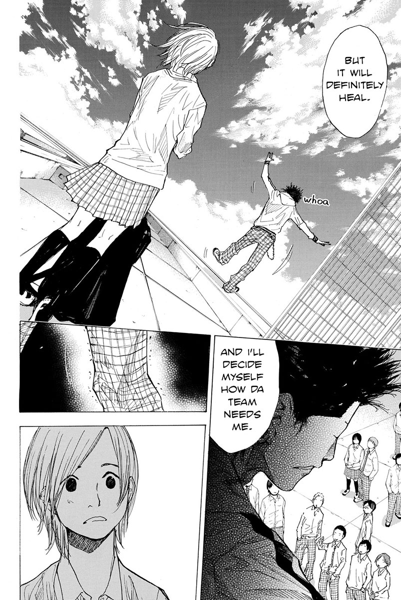Ahiru no Sora Chapter 166.3 page 16 - Chapter 166.3: Face the Wind & Run - Complete